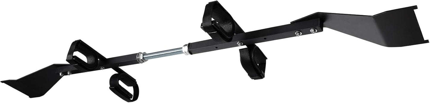 Gun Rack for Truck, 48'-54' Overhead Rack (Center-Lok), No Drilling, Double, Sturdy Truck Gun Holder for 4 Door