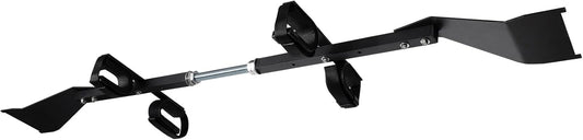 Gun Rack for Truck, 48'-54' Overhead Rack (Center-Lok), No Drilling, Double, Sturdy Truck Gun Holder for 4 Door