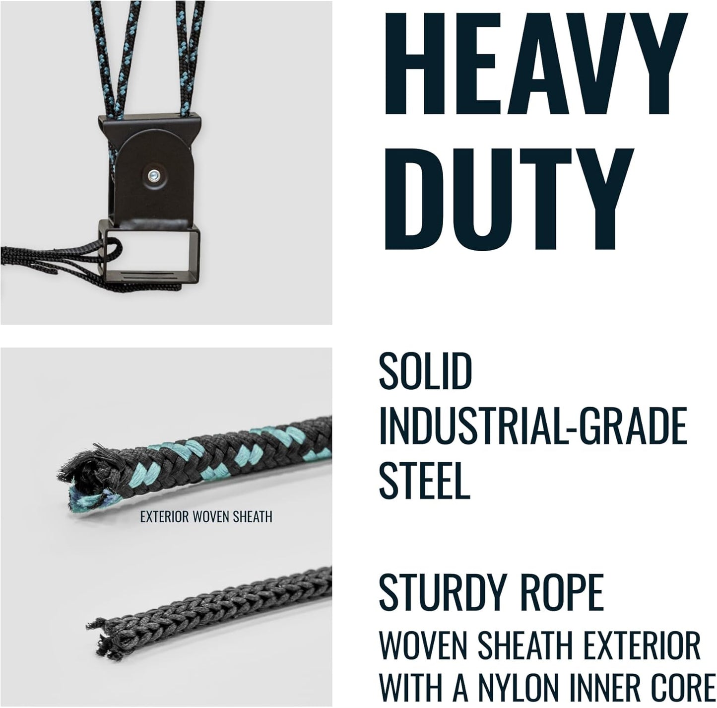 Heavy Duty Elite Canoe Hoist, Easy-Lift Garage Pulley System, Holds 150 lbs, No Assembly Required