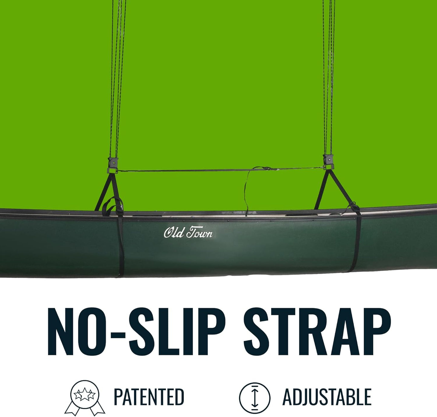 Heavy Duty Elite Canoe Hoist, Easy-Lift Garage Pulley System, Holds 150 lbs, No Assembly Required