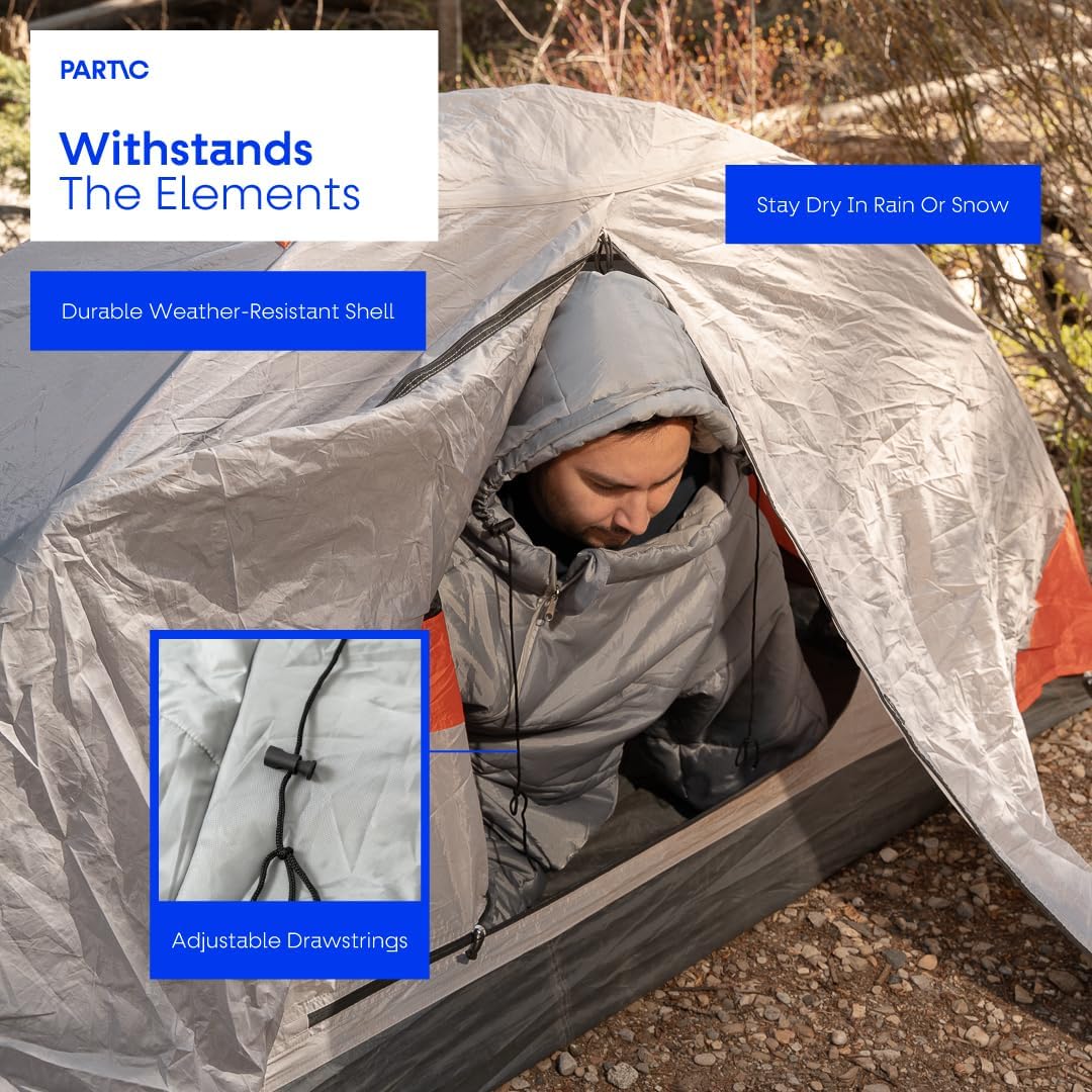 Wearable Outdoor Camping Sleeping Bag - Selk Bag, Stadium Sack - Wearable Sleeping Bag by Todays Good
