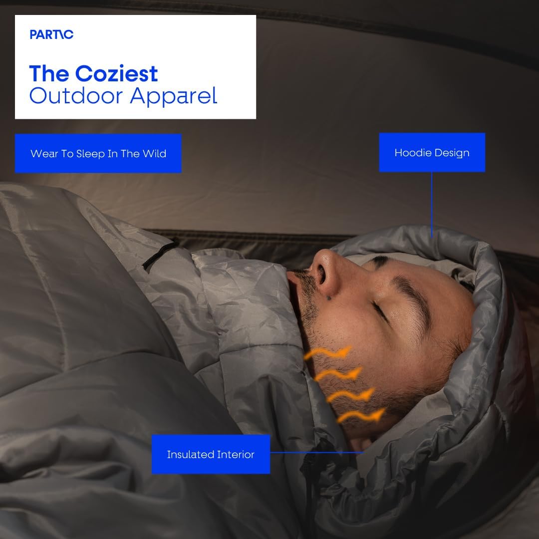 Wearable Outdoor Camping Sleeping Bag - Selk Bag, Stadium Sack - Wearable Sleeping Bag by Todays Good