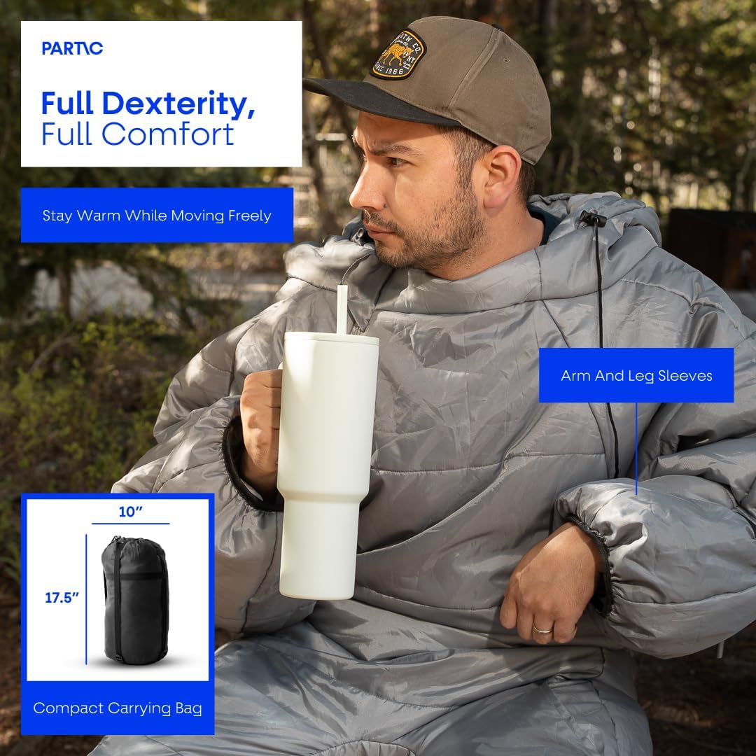Wearable Outdoor Camping Sleeping Bag - Selk Bag, Stadium Sack - Wearable Sleeping Bag by Todays Good