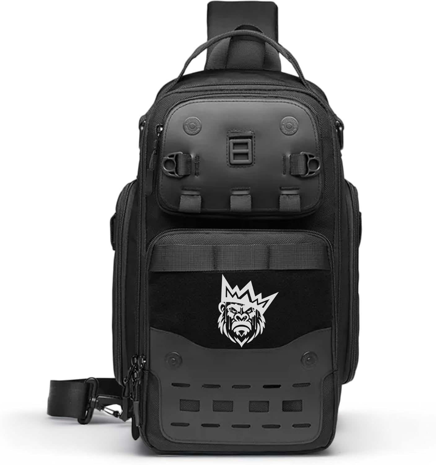 Sinewy Athlete Crossbody Sling Bag, Water and Scratch Resistant Shoulder Bag for Men, Lightweight