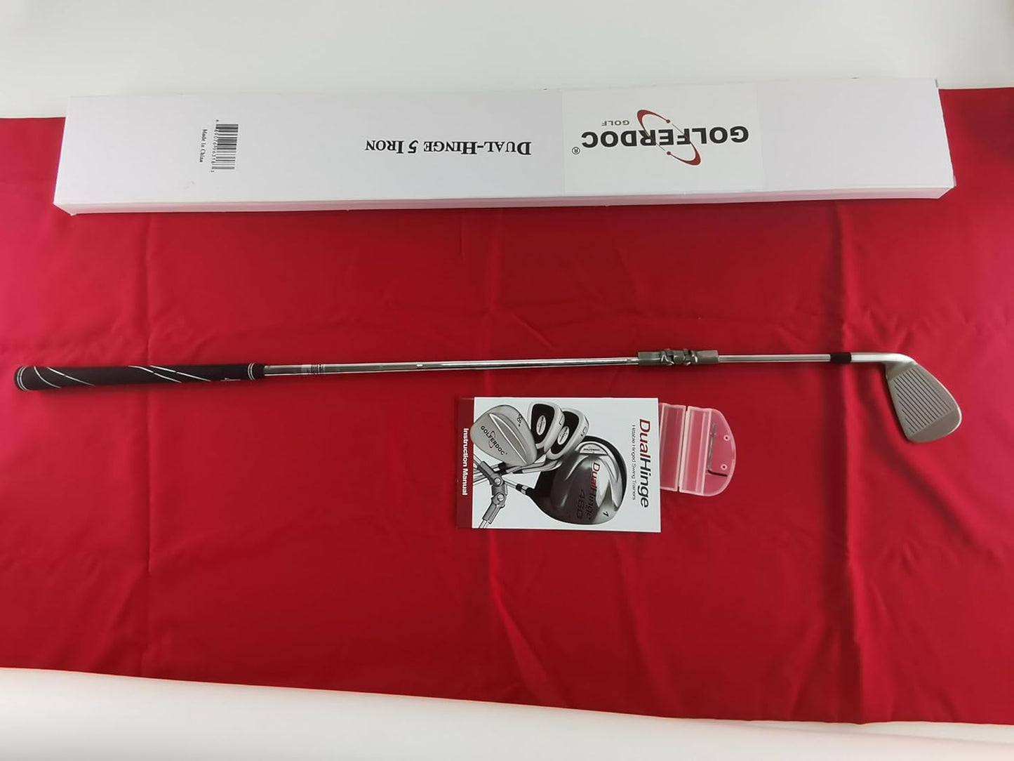 Dual-Hinged 5# Iron Golf Training Club Swing Trainer