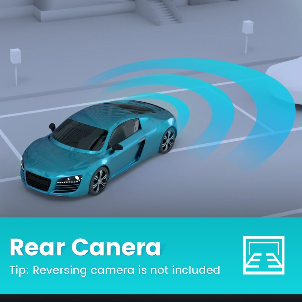 Car Radio Compatible for Toyota Camry 2012-2014, 10' Touch Screen, Support SWC, Wireless CarPlay Android