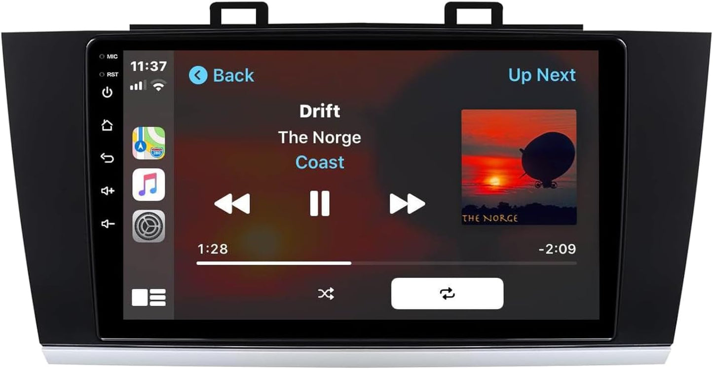 Android 13 Car Stereo GPS Navigation for Subaru Outback Legacy 2015-2018, 9' Touch Screen, CarPlay/Android Auto