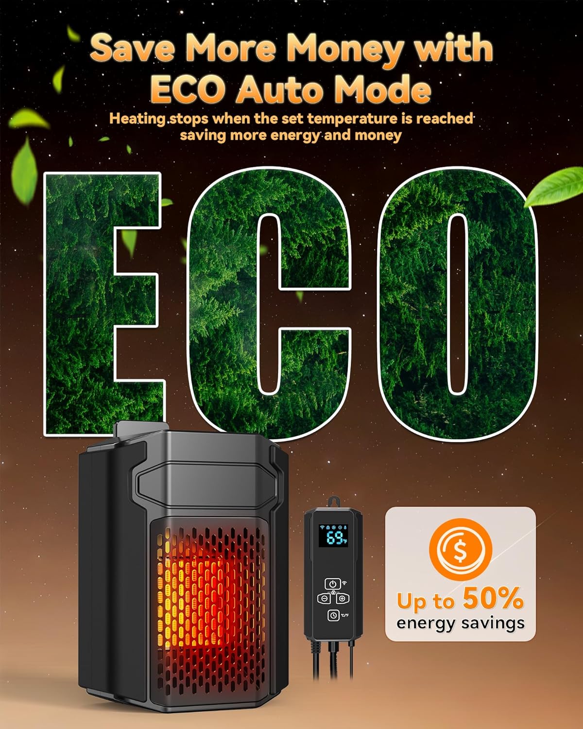 Dog House Heater with Thermostat & Smart APP, Adjustable Temp & Timer, NO User Manual Included!!