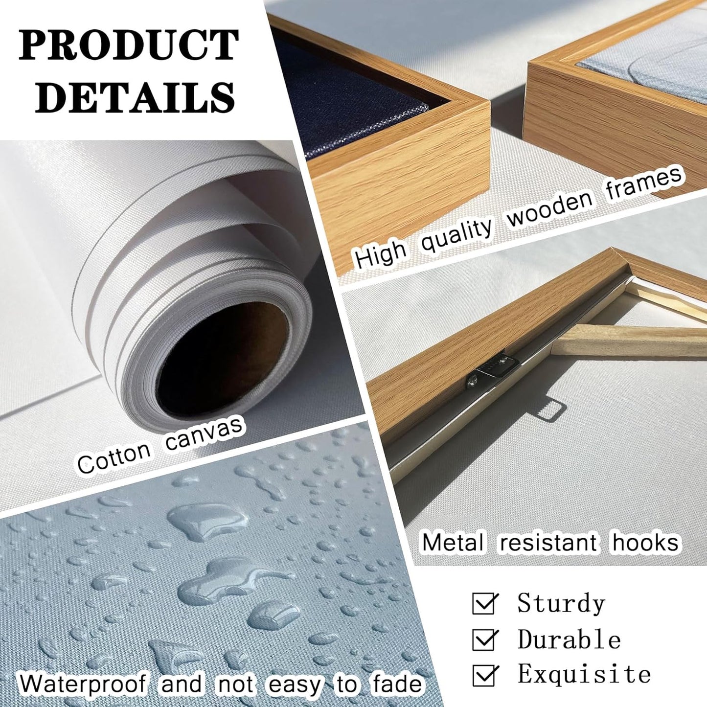 24'x48' Beach Wall Art Sunset Coastal Abstract Landscape Pictures Wall Decor for Living Room, Painting Print