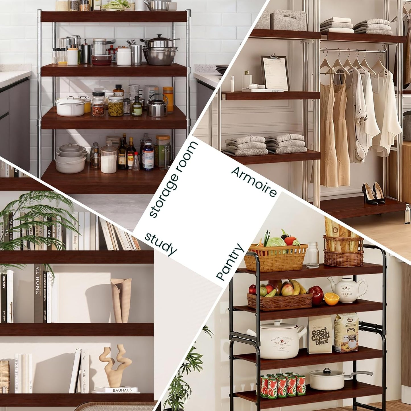 Wire Shelf Covers, Suitable for Food Storage Rooms, Wardrobes, and Wire Racks