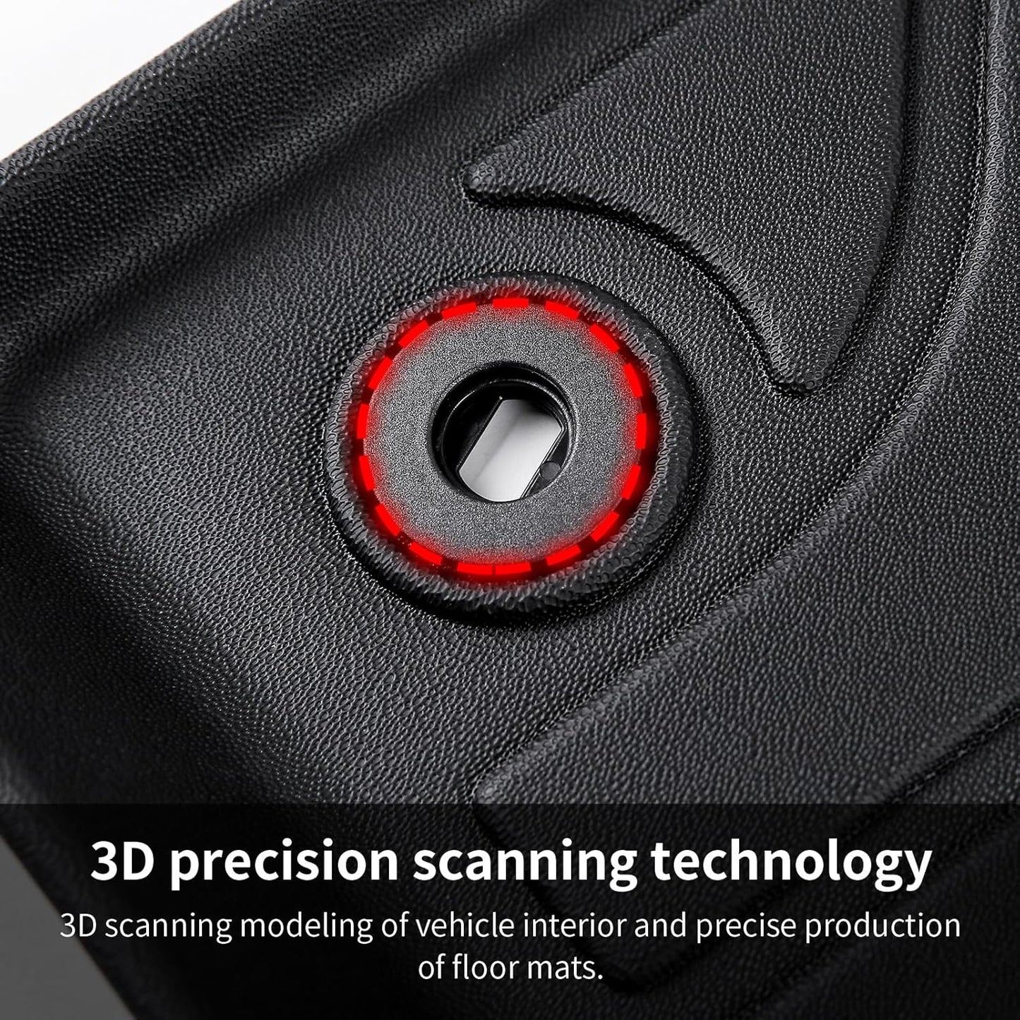 Floor Mats for 2023 2024 2025 Honda Pilot,All Weather Protection TPE Floor Mats Accessories Custom Fit, Black