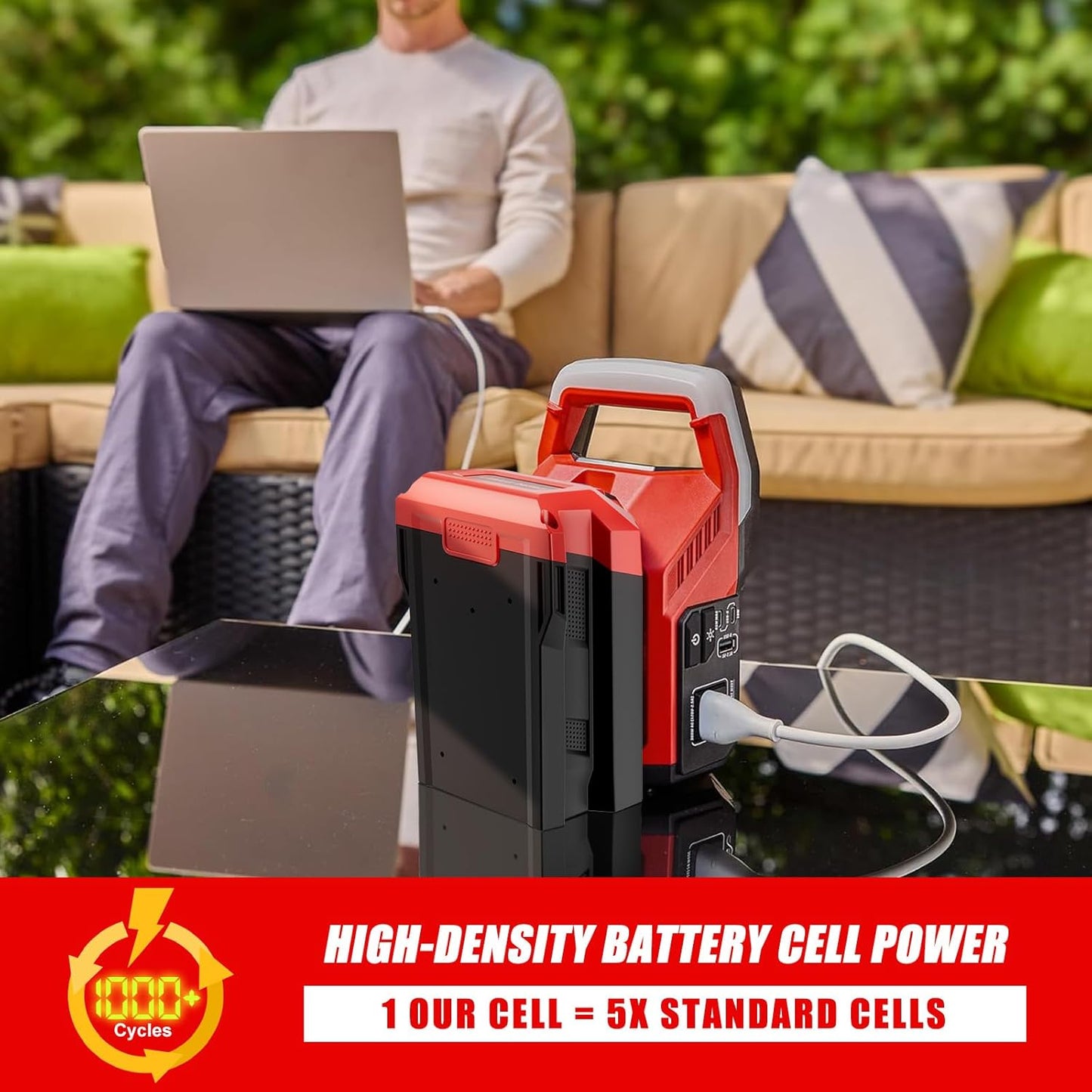 Replacement for Skil 40V Battery PWRCore Lithium Battery 6.0Ah BY8705-00, Compatible with PWRCore 40 Volt Tools