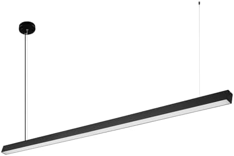 8FT Linkable LED Linear Light, 100W 100-130v Seamless Connection, 3000-6000K Color Changing, Dimmable