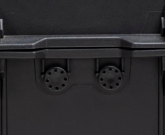 Portable Rolling Waterproof All Weather Rifle Hard Case with Wheels,Soft Handle Grip,Customizable Fit Foam Inserted,44.16' X 16.09' X 14'