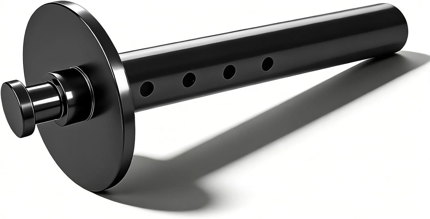 JERBOR 5th Wheel to Gooseneck Adapter Fit for Semi-Tractor with 4" Round Tube, 30000 LBS Load Capacity Gooseneck Coupler, Heavy Duty Stainless Steel Universal Truck Fit