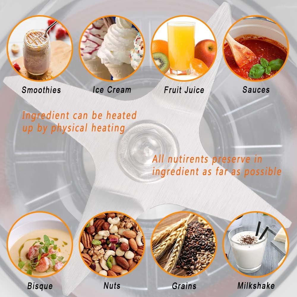 Vitamix Blenders 48oz Ascent Container, replace A2300 A2500 A3300 A3500 X2 X3 X4 X5