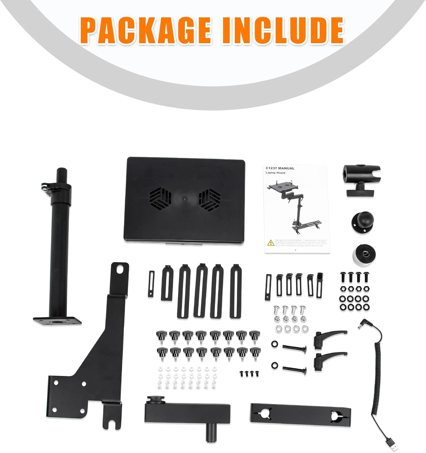 Vehicle Laptop Mount Fit for Ford F150 250 350