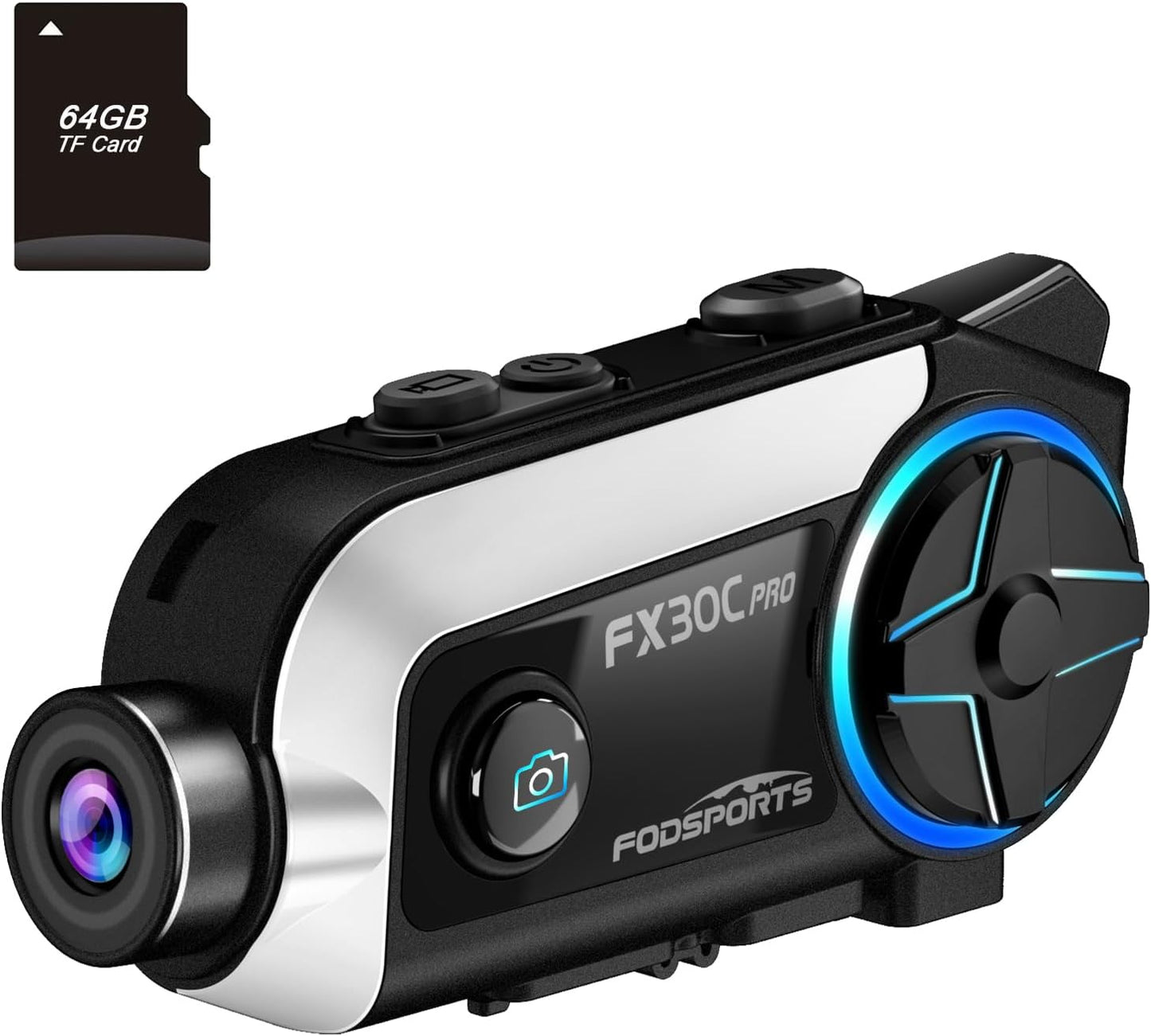 Motorcycle Bluetooth Headset with Camera