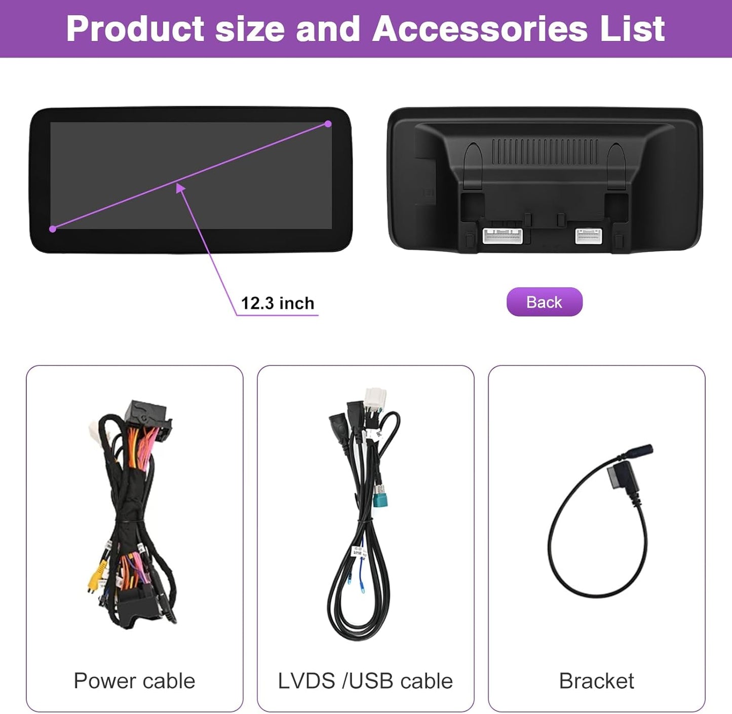 CarPlay Android Auto for Mercedes Benz GLK Class X204 GLK250 GLK300 GLK350 (2013-2015)