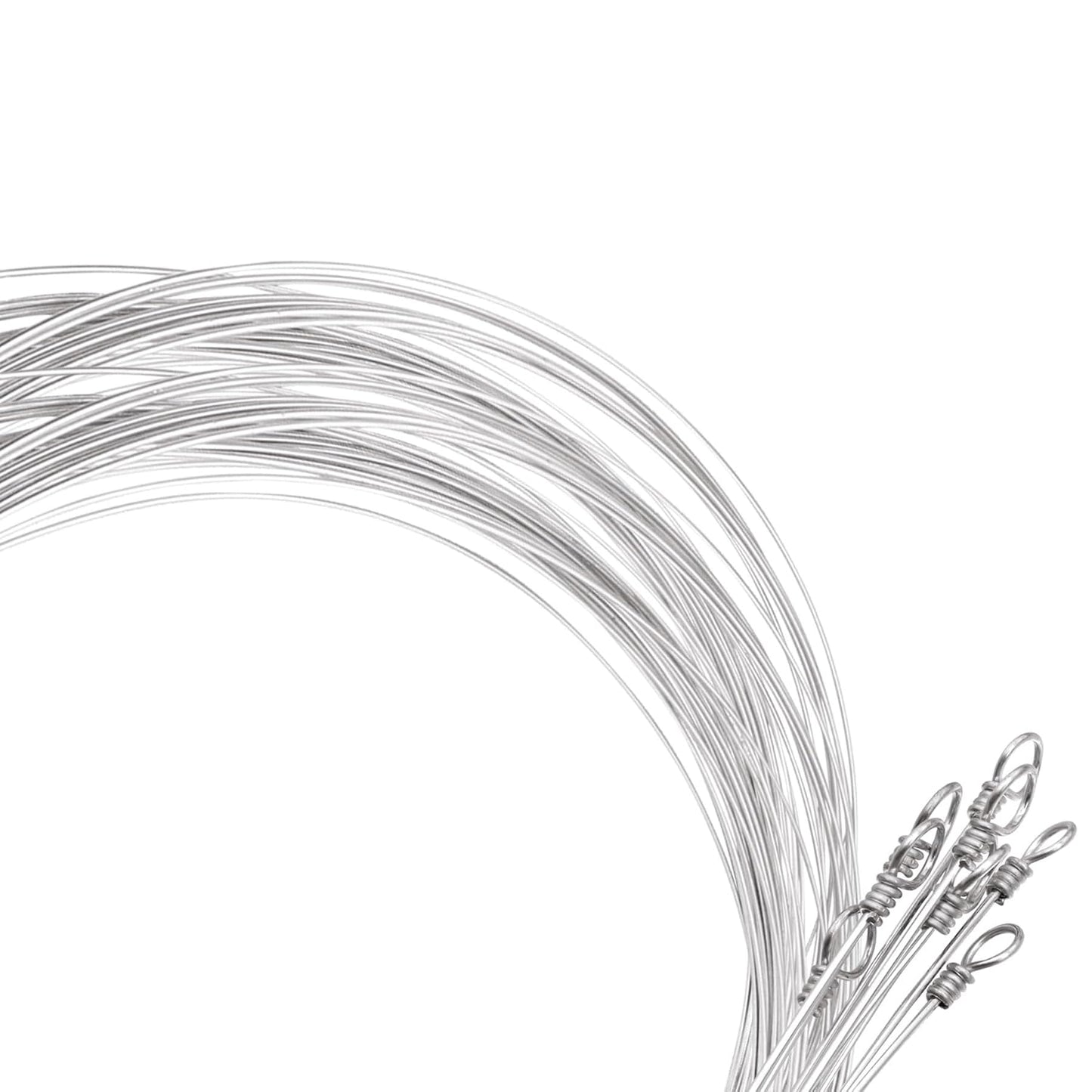 14 FT Length Single Loop Baler Wire, 1.9mm Diameter Wire Rope, 160PCS