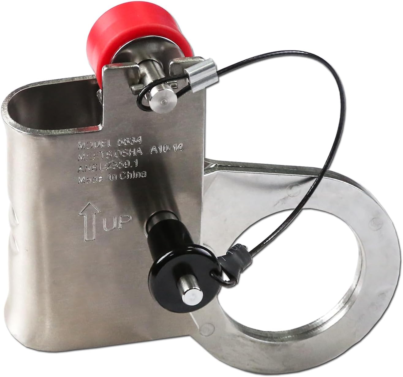 Fall Arrest Fall Protection Automatic Energy Absorbing Rope Grab,Used with 5/8' - 3/4' Comply to ANSI/OSHA