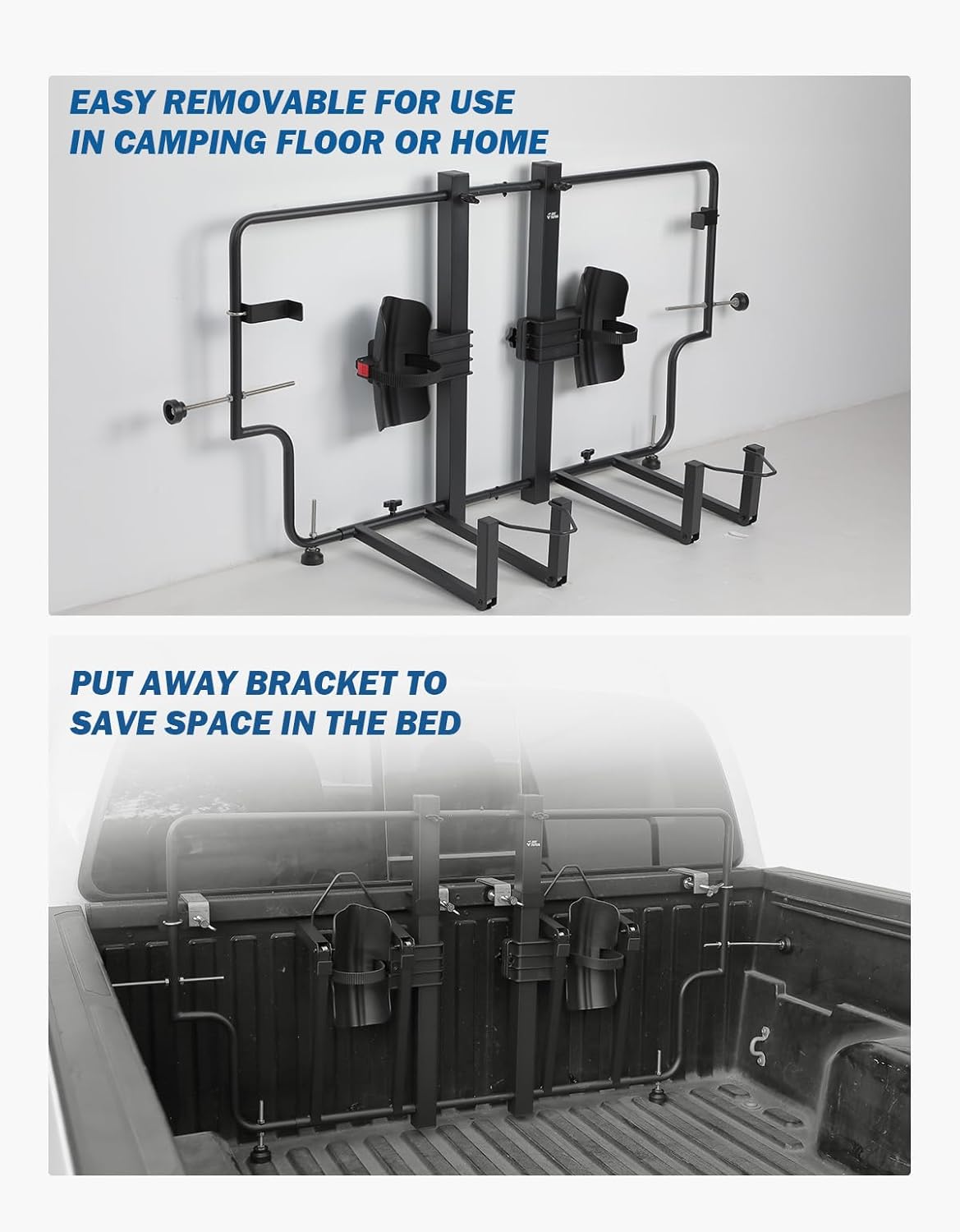 Truck Bed Bike Rack for Mid Size Pickup