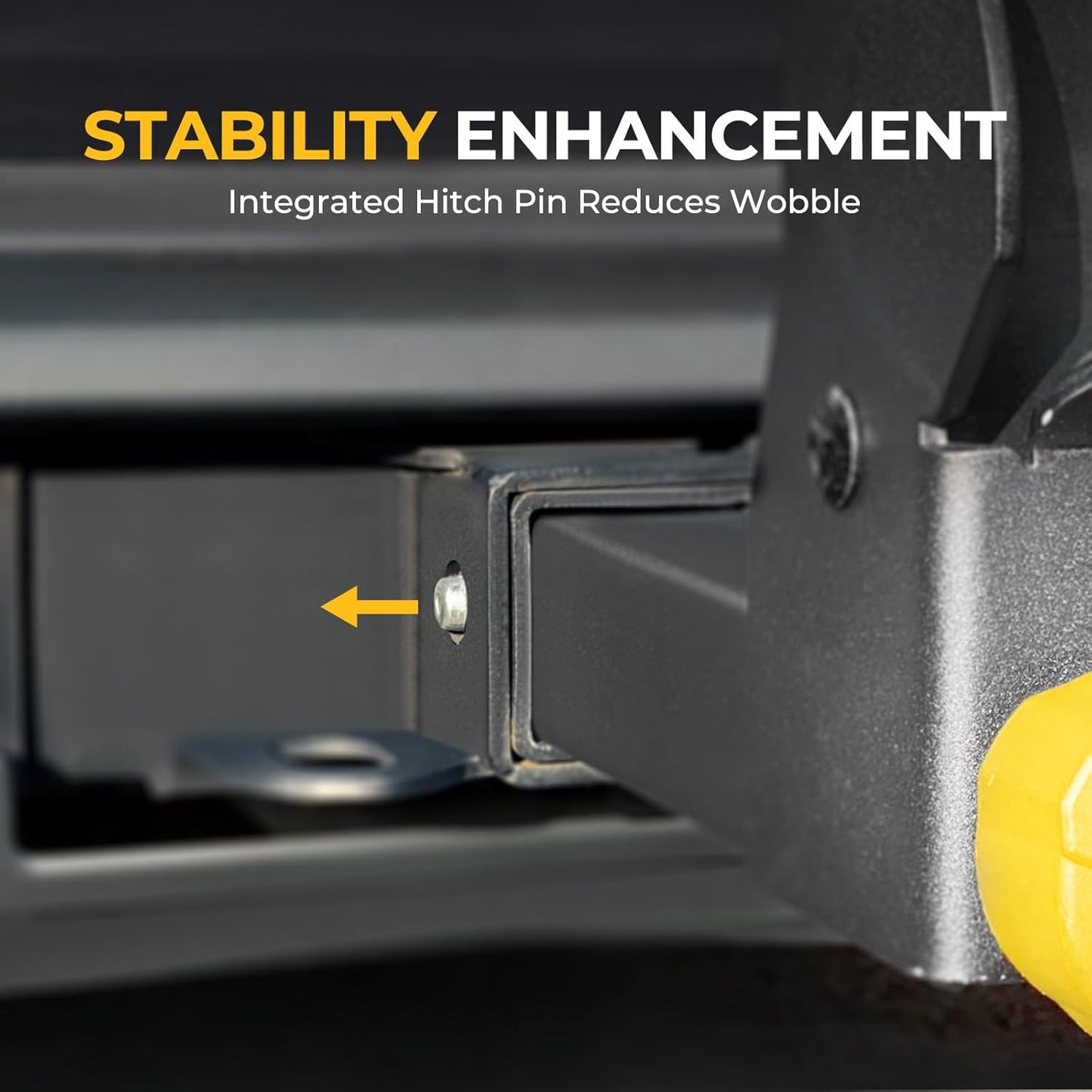 Hitch Ski Snowboard Rack with Security Lock