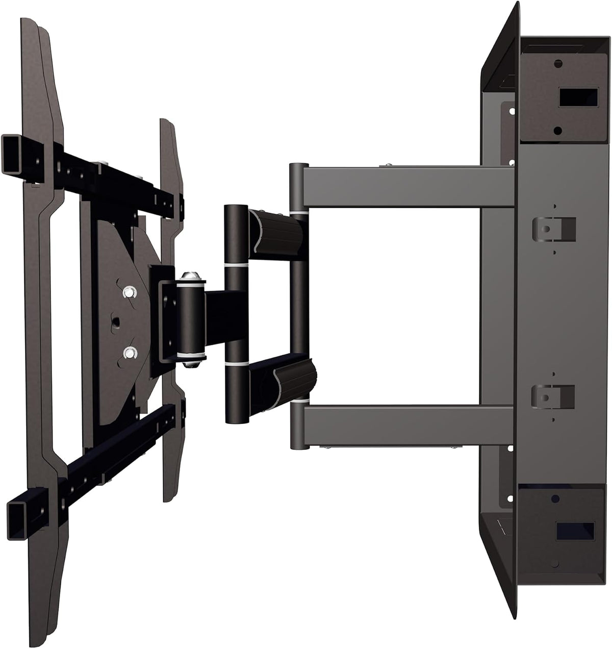 Recessed in Wall TV Mount, 28-Inch Extension and Cable Management