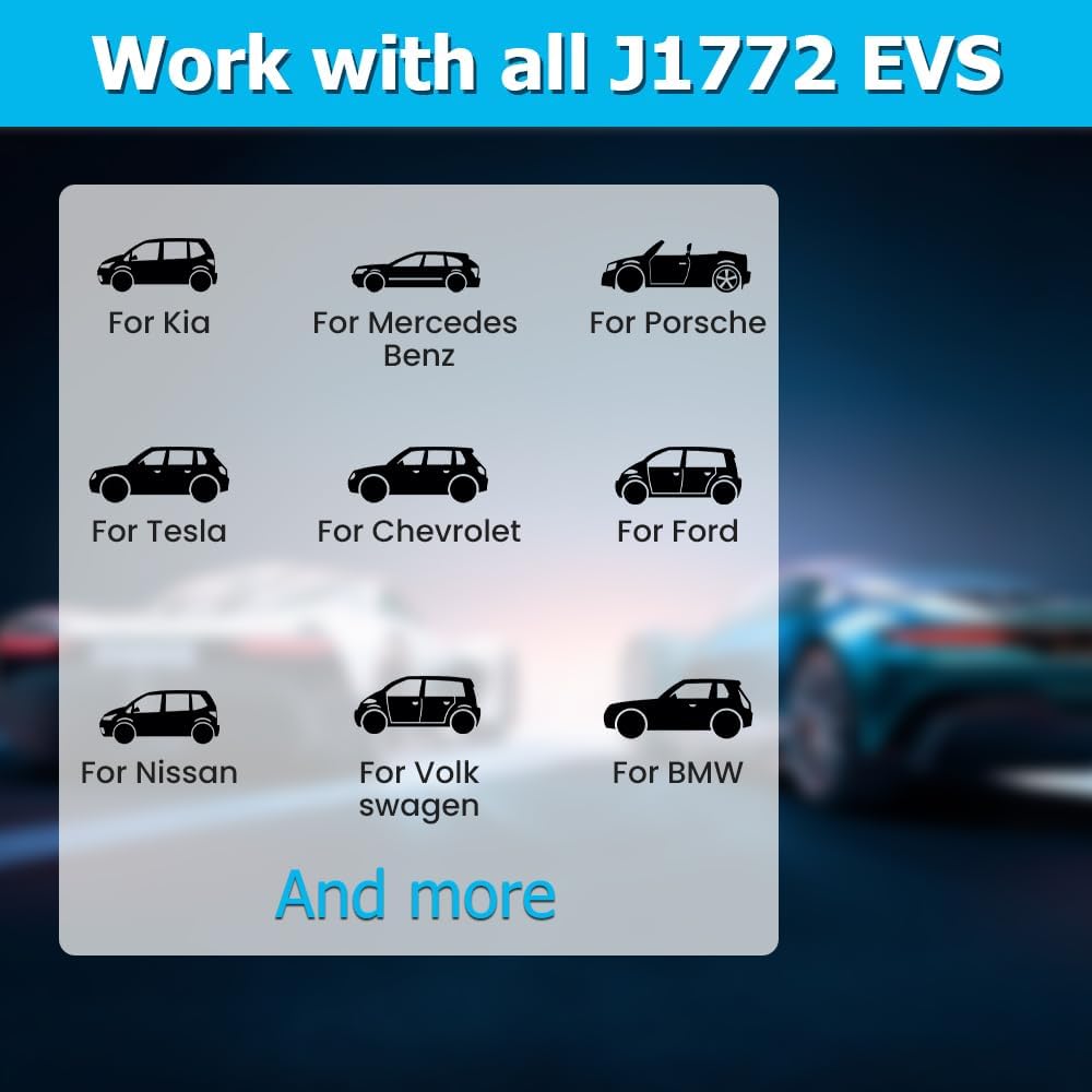 Portable Electric Vehicle Charger Level 2
