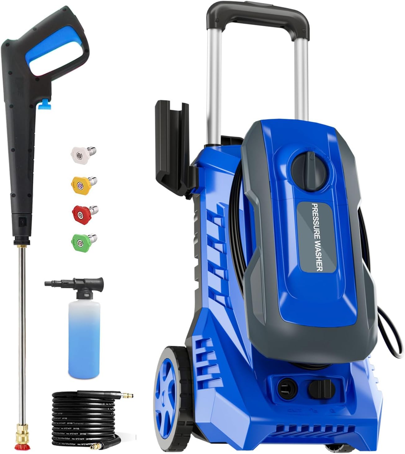 Pressure Washer for Floor Cleaning - Electric High Pressure Washer, Cleans Cars and Patios