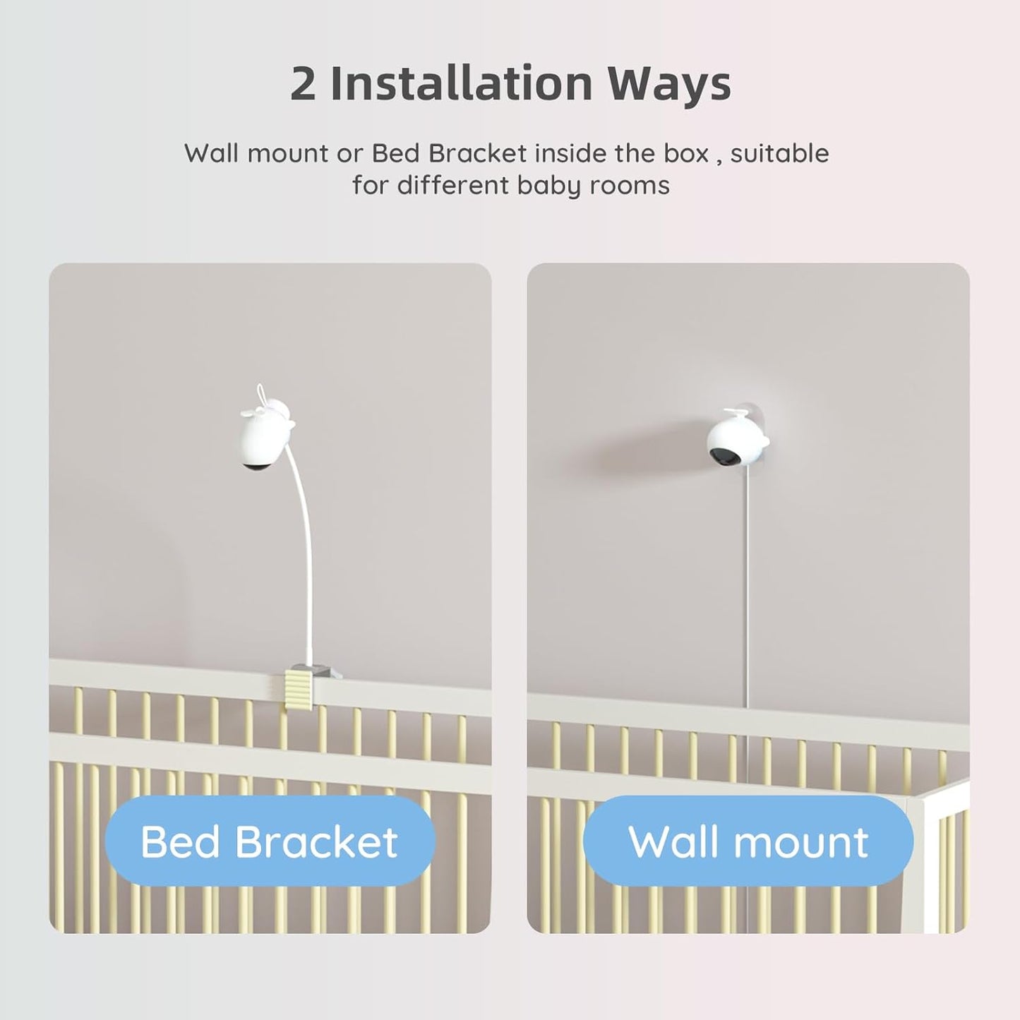 Baby Monitor with Camera and Audio