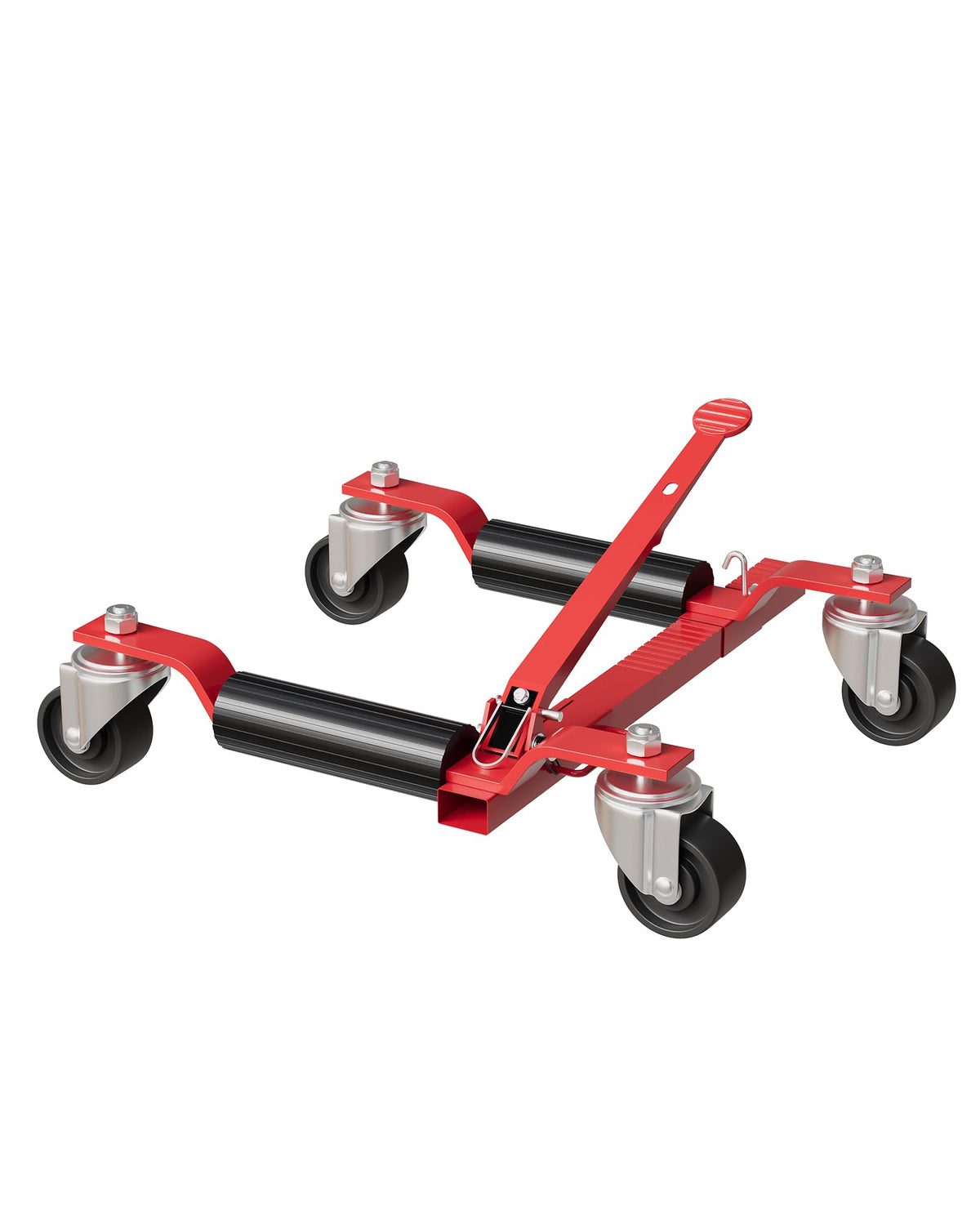 Garvee Mechanical Wheel Dolly, 1500LBS Capacity Car Dolly, Red, 1 Pack