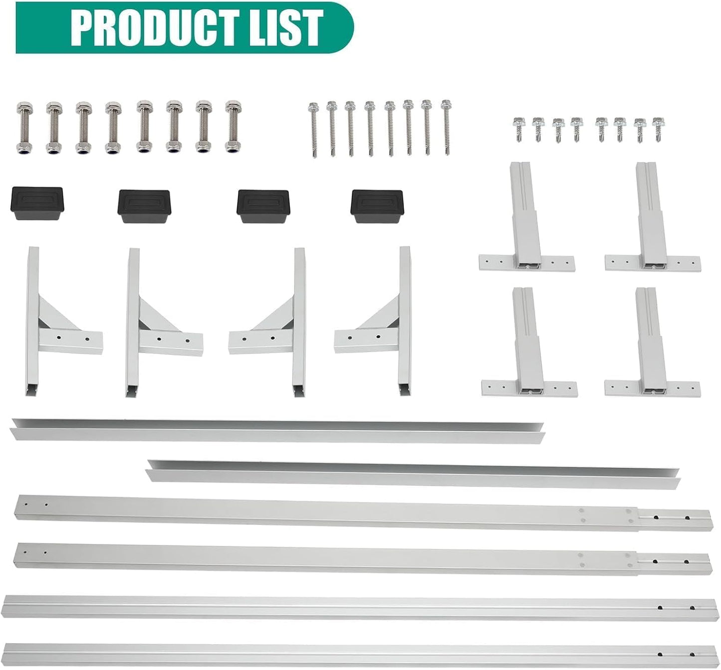 Aluminum Trailer Ladder Rack