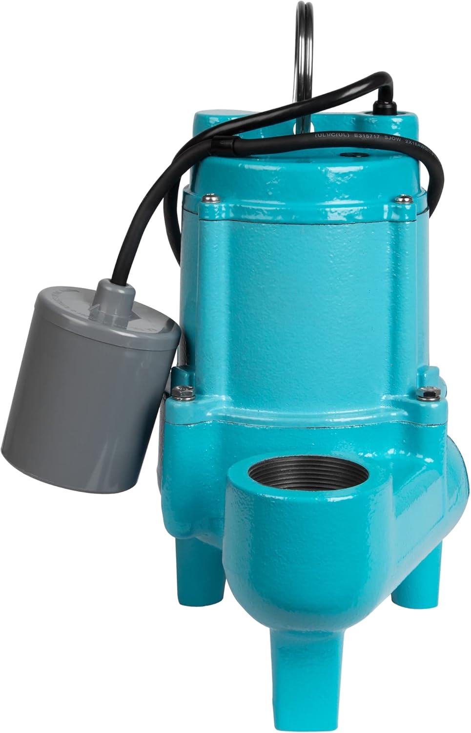Little Giant 9S-SMPXRT-K 4/10 HP, 115-Volt, 6000 GPH Pre-Packaged Simplex Sewage Basin/Pump System - Assembly Required, Black/Blue, 509074