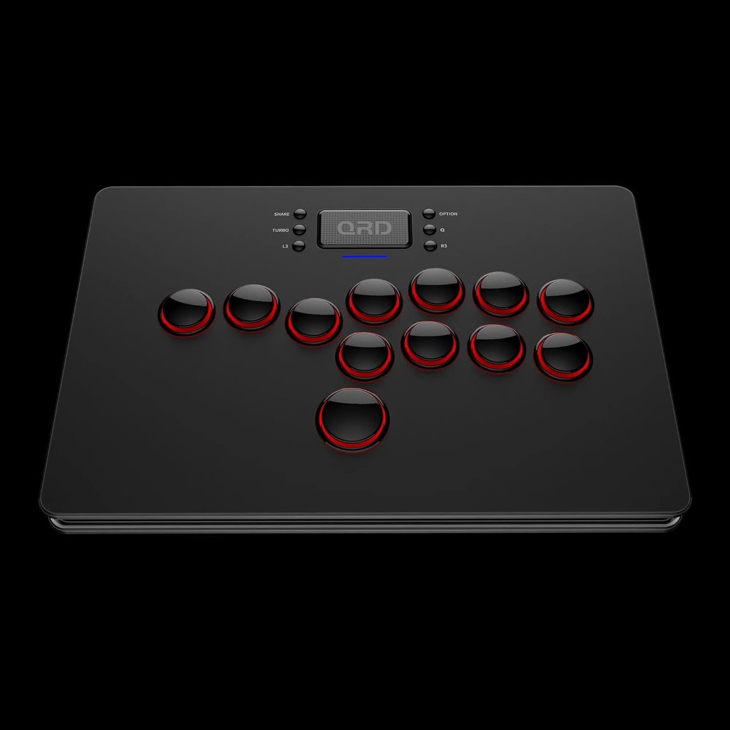 Wireless Arcade Stick for Nintendo Switch PS4 PS3 PS2 Xbox 360 PC Mac iOS Android TV Box, Leverless Fighting Stick wi