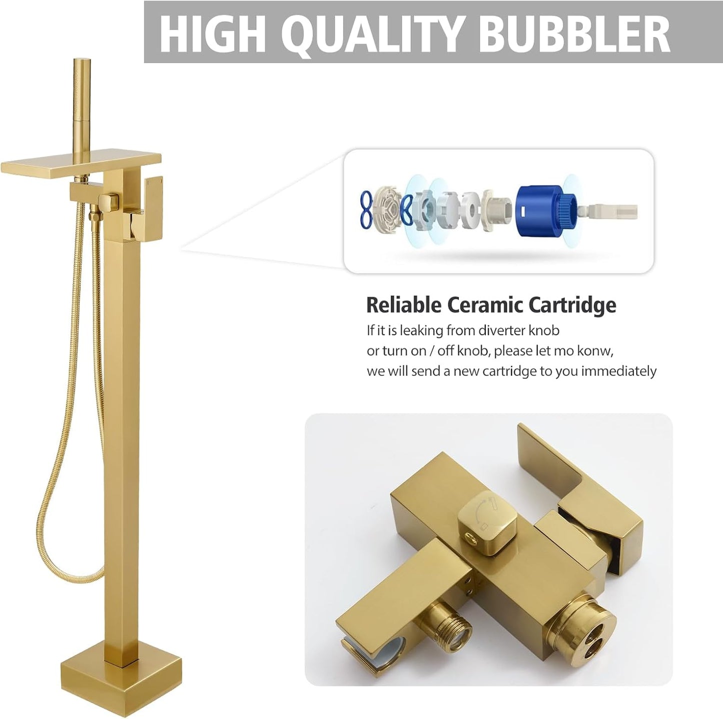 Freestanding Bathtub Faucet
