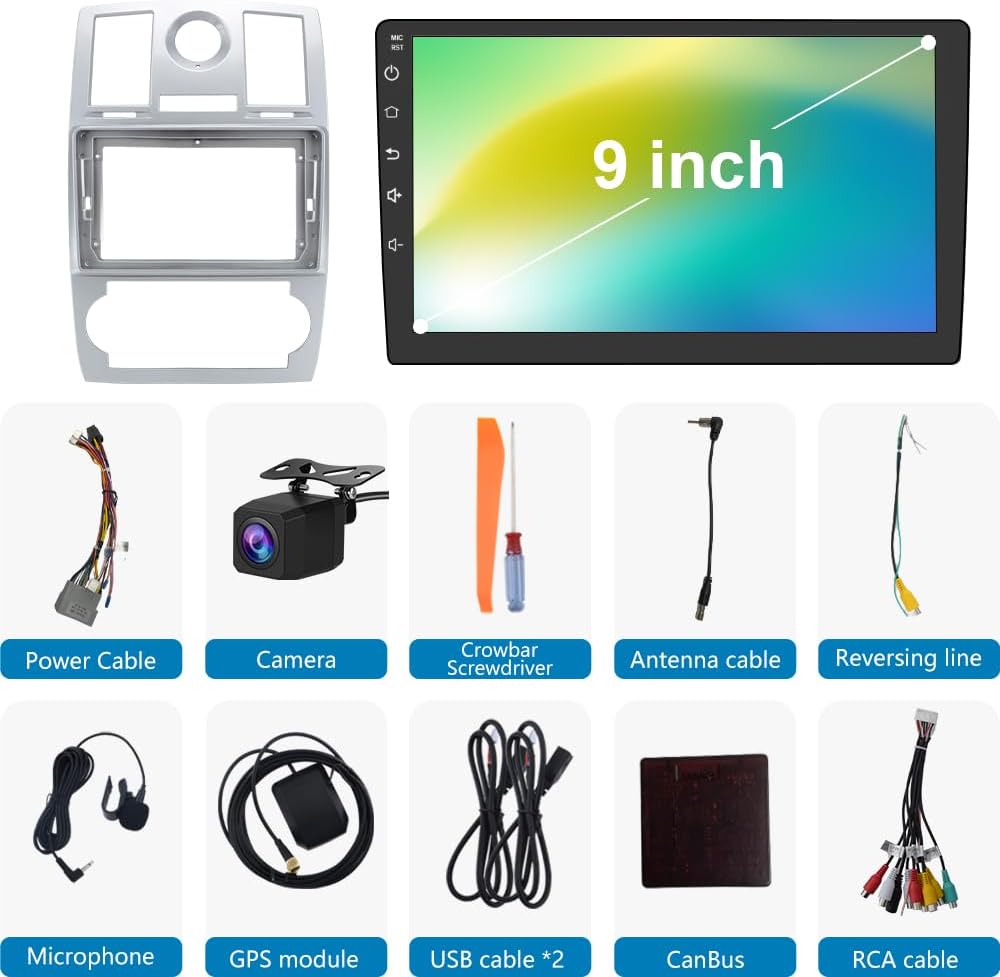 Apple CarPlay Andriod Auto for Chrysler 300C 2004-2011