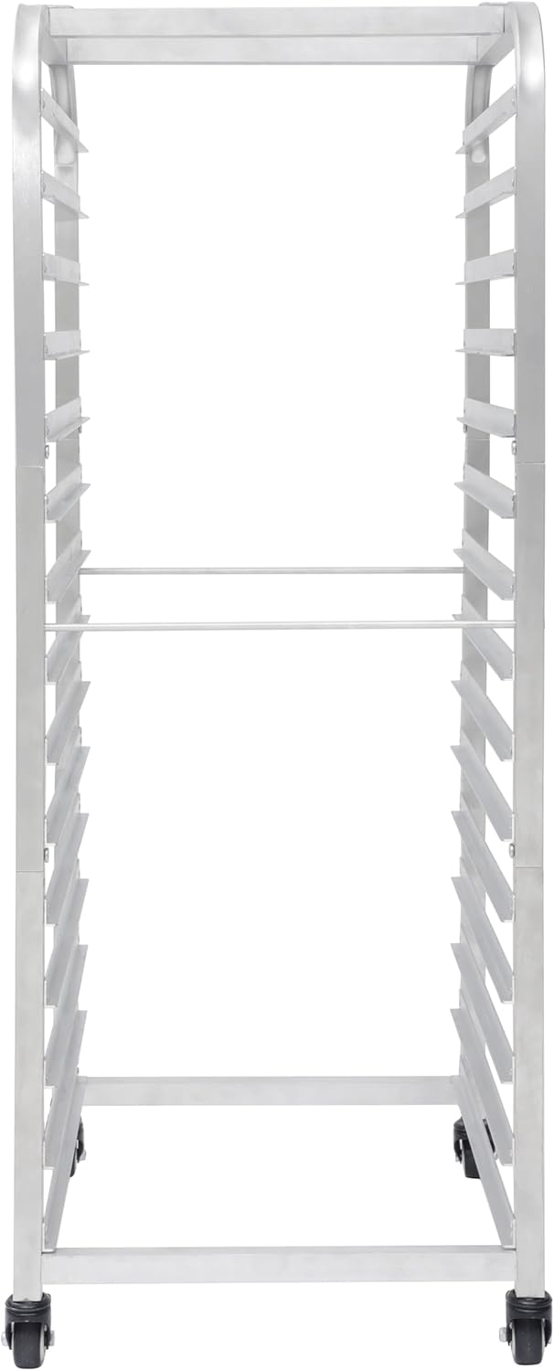 Bakery Bun Pan Speed Rack - Half Sheet Only, 15 Tiers Bakery Cart & Drying Rack on Wheels - Speedrack