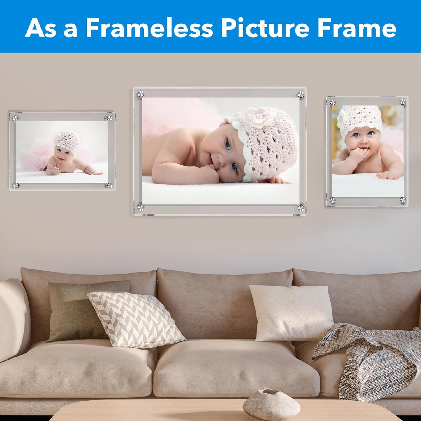 Acrylic Dry Erase Board for Wall 2 Pack
