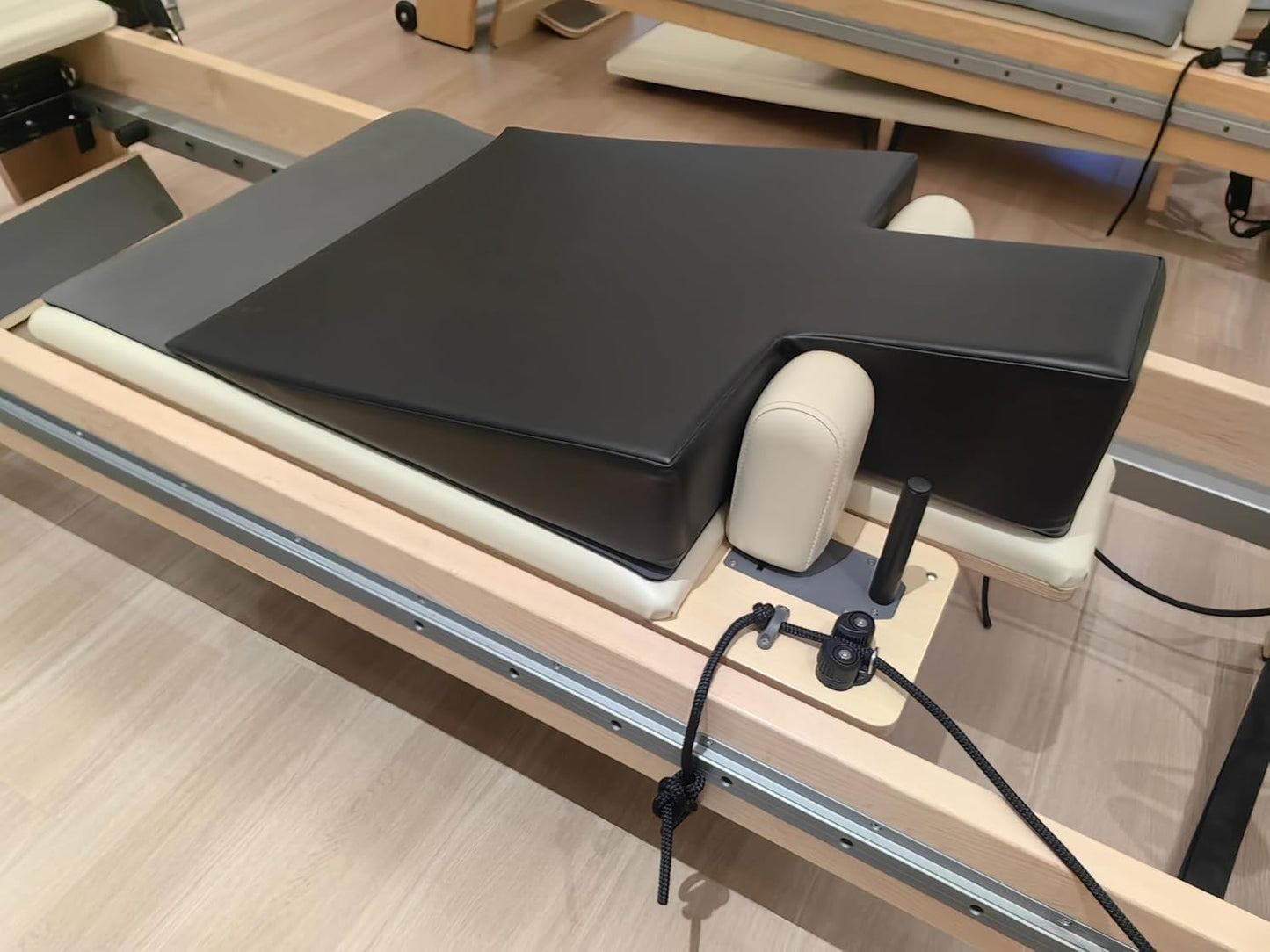 Large Upholstered Wedge, Exercise Equipment for Pilates Reformer, Workout Pad for Pilates
