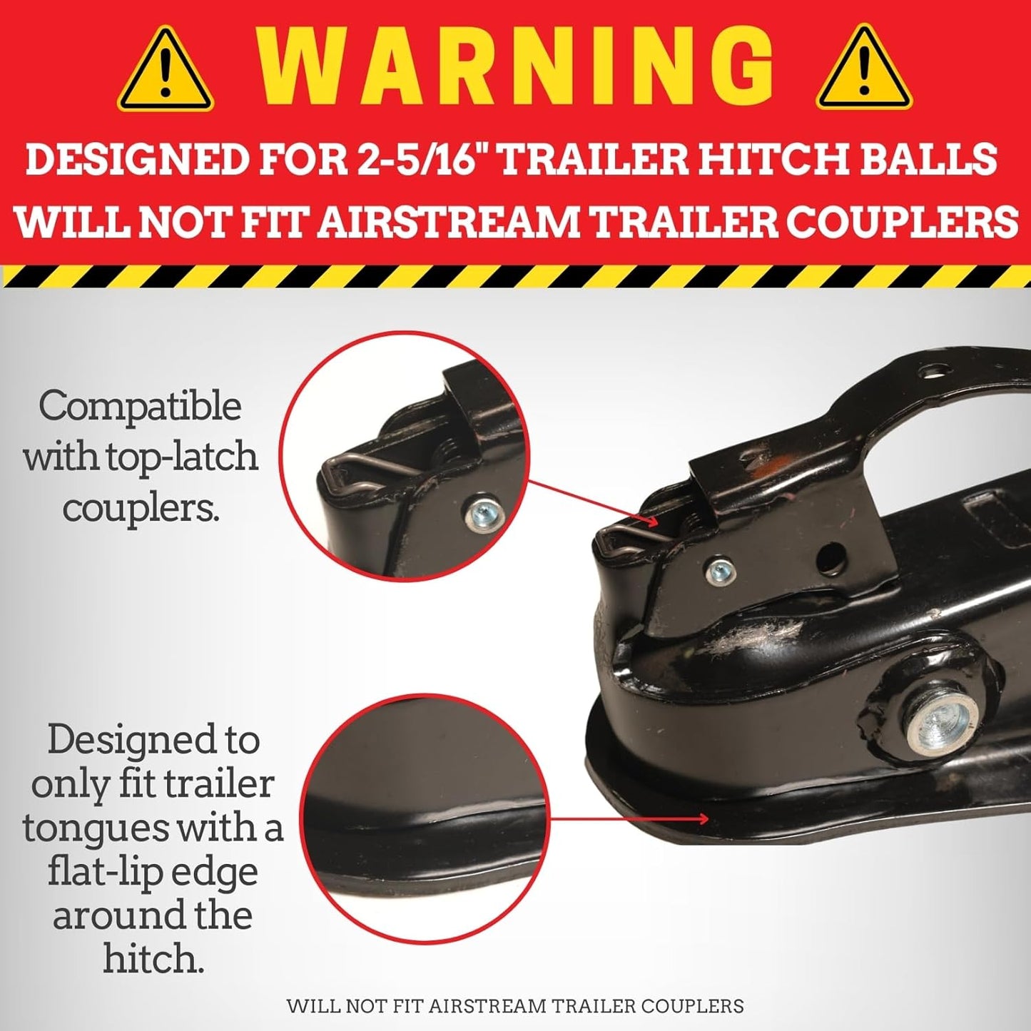 Trailer Hitch Lock for 2 5/16' Ball Hitch