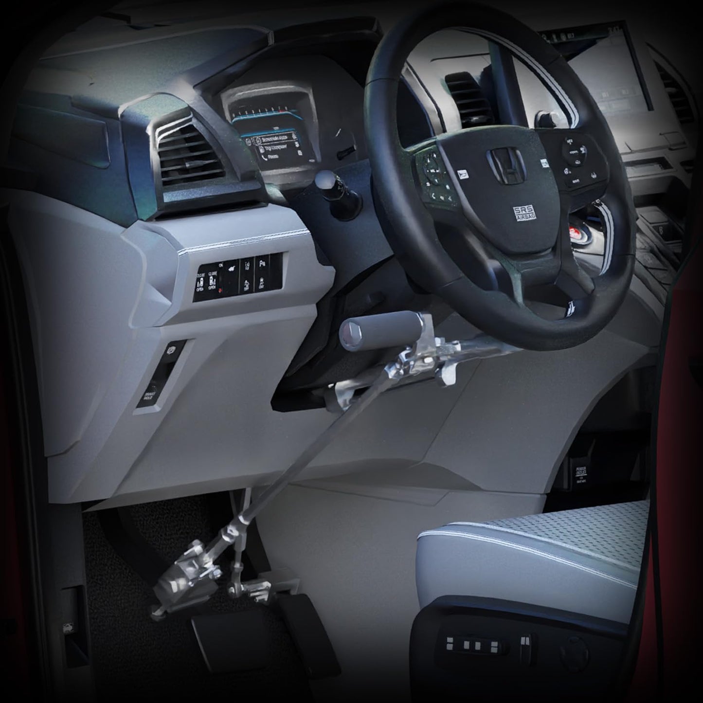 Hand Control Right Angle with Accelerator Lockout Universal Fit