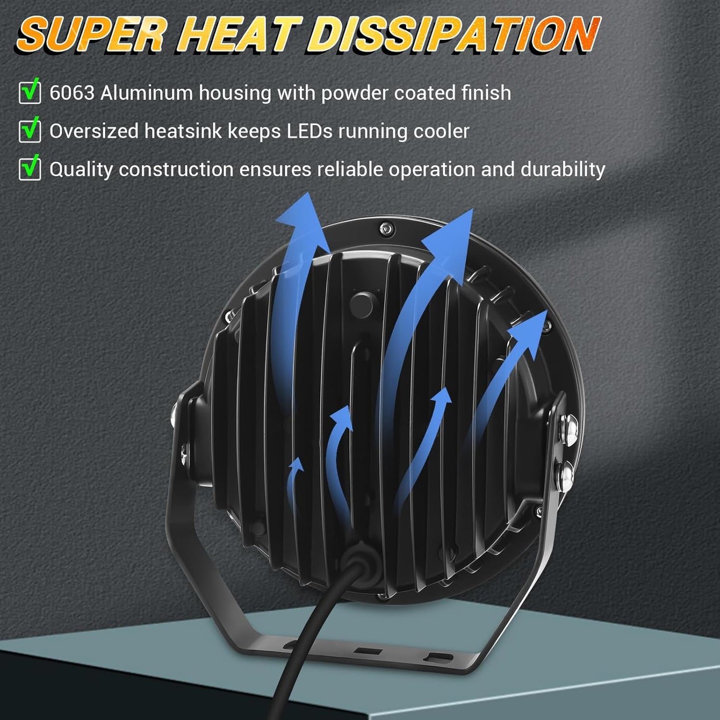 Round LED Offroad Lights 7
