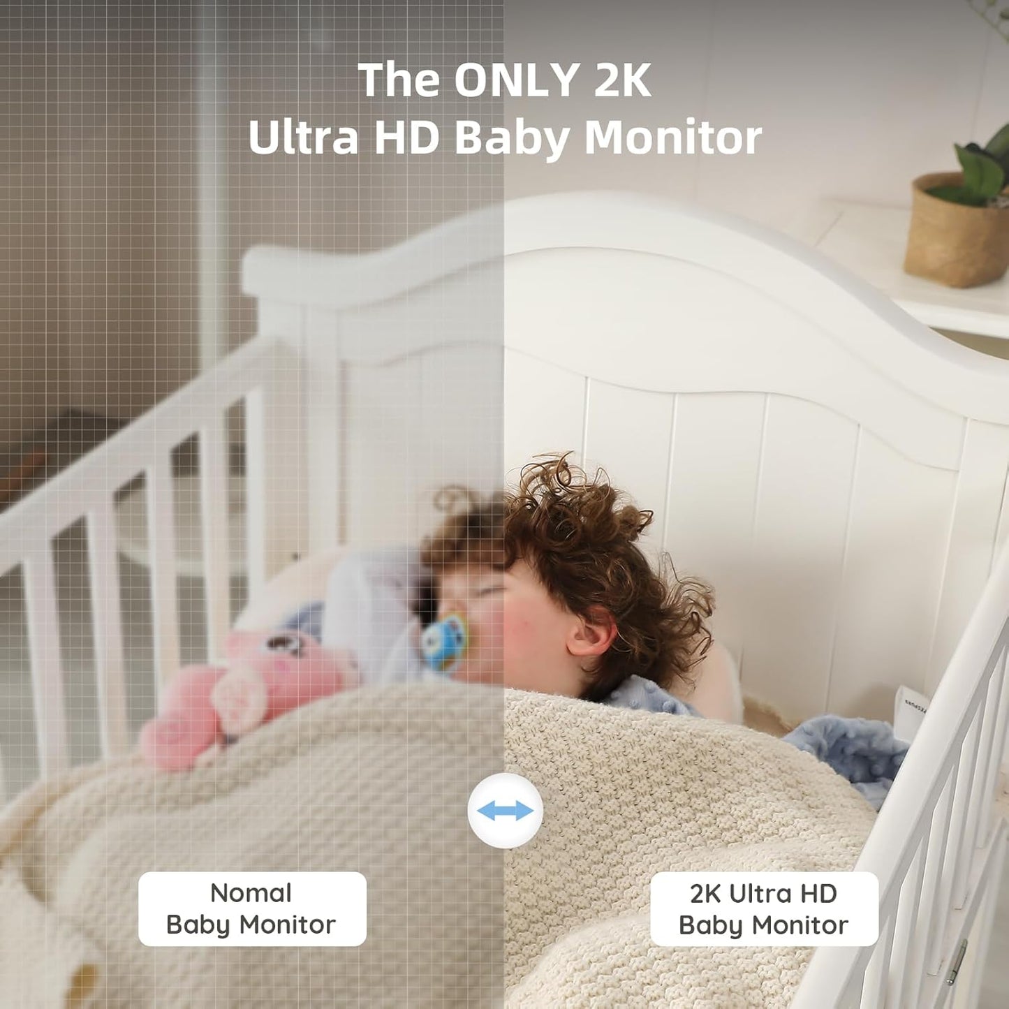 Baby Monitor with Camera and Audio