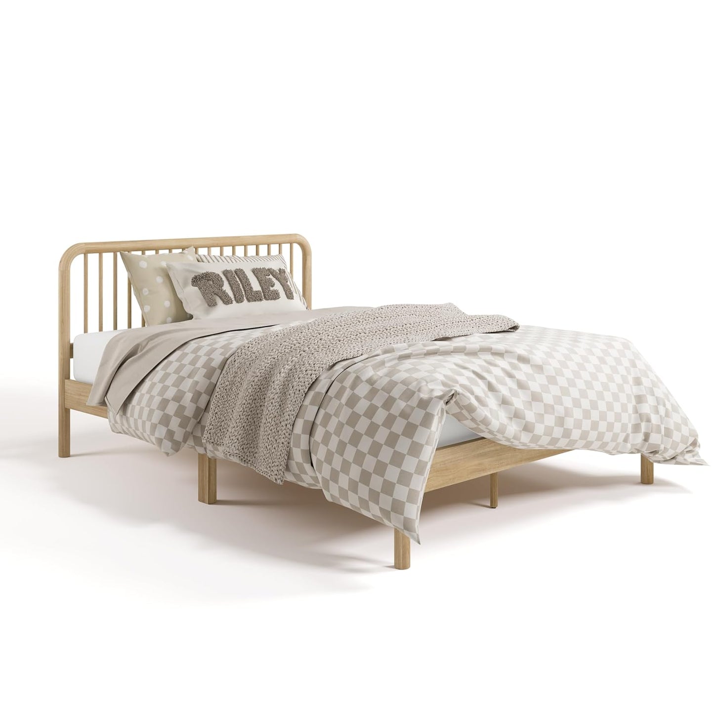 Storkcraft Next Porto Full Bed Gold Certified Fits Standard Twin Mattress