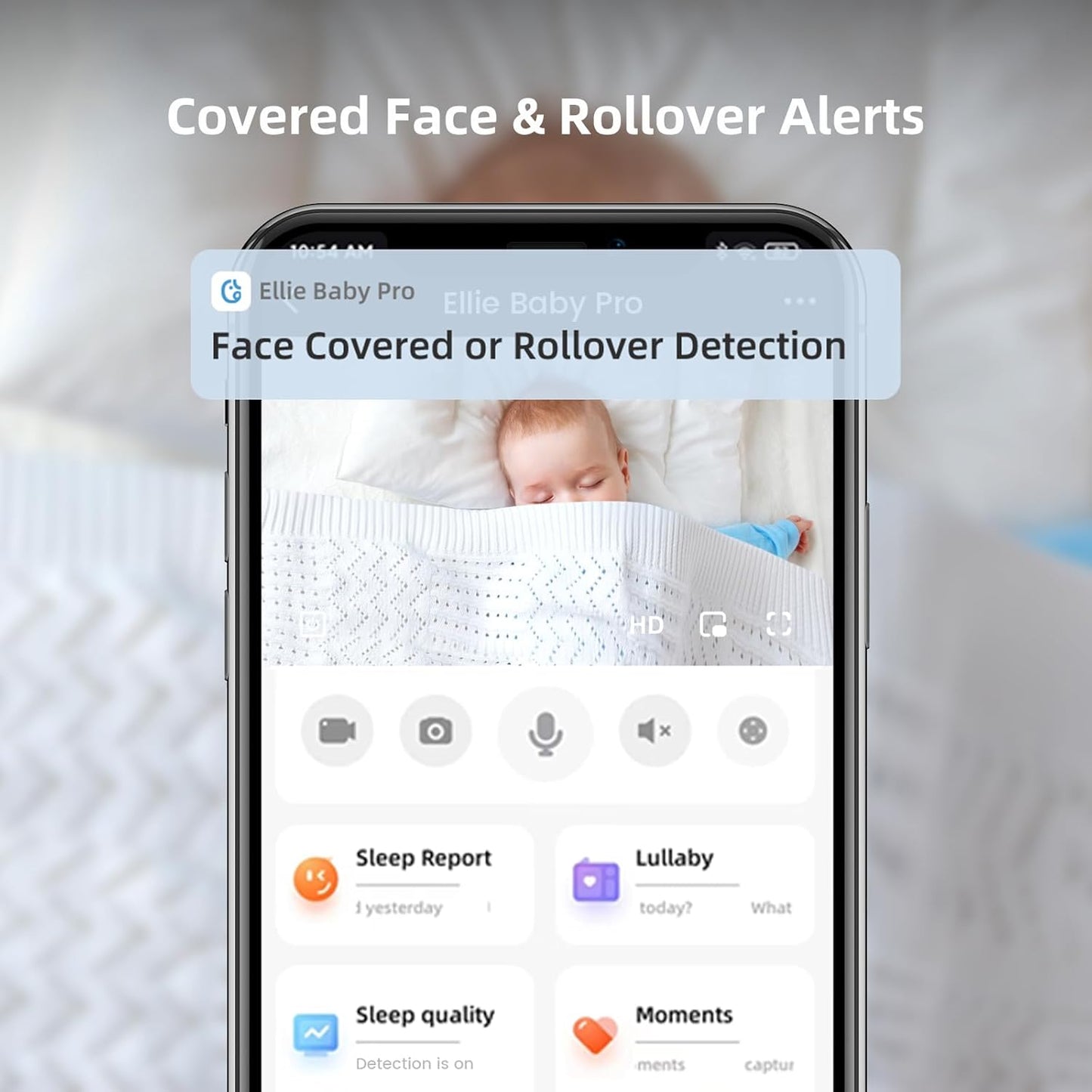 Baby Monitor with Camera and Audio