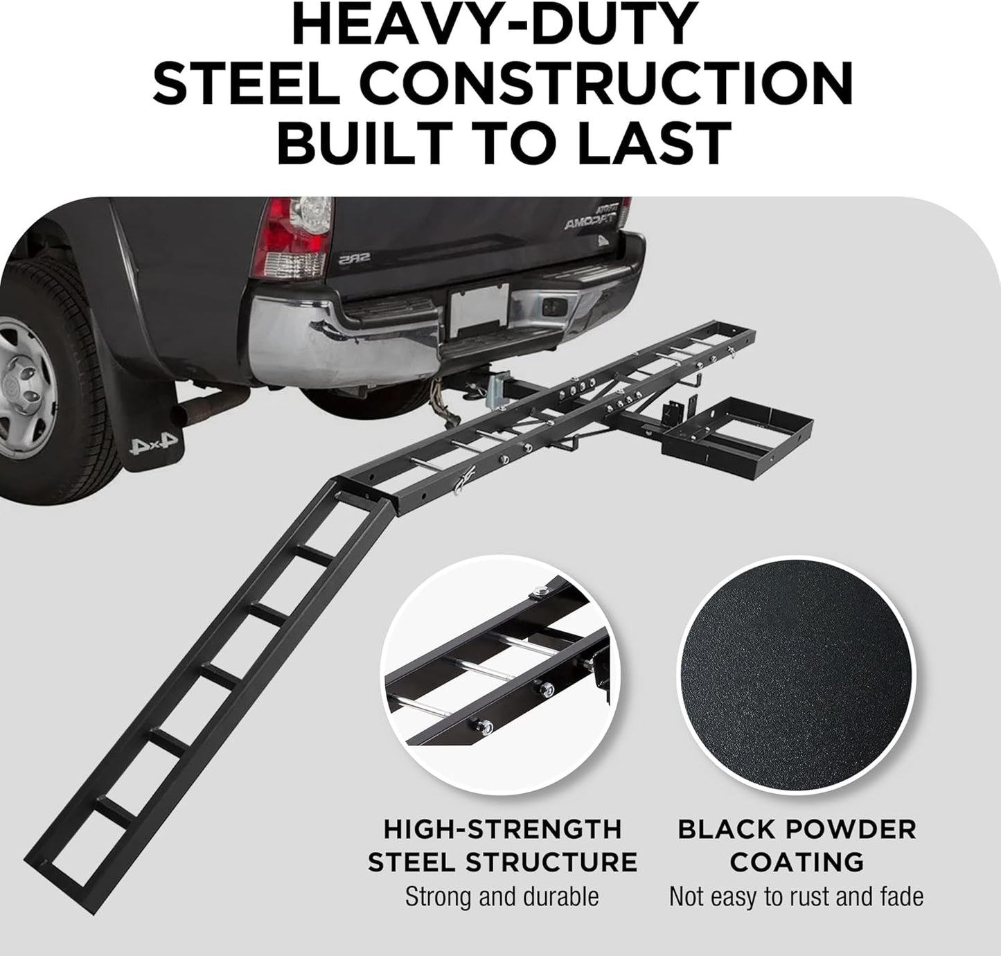 Motorcycle Carrier, 500 LBS Capacity