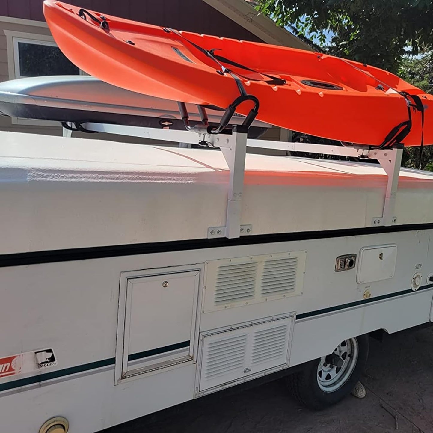 Aluminum Trailer Ladder Rack