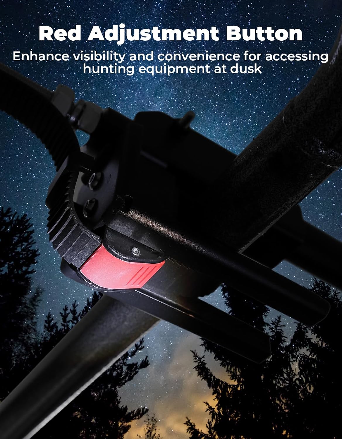 UTV Overhead Hunting Tool Holder Rack, Hunting Tool Holder Roof Mounted Bow Rack for 21 in - 28 in Roll Bars