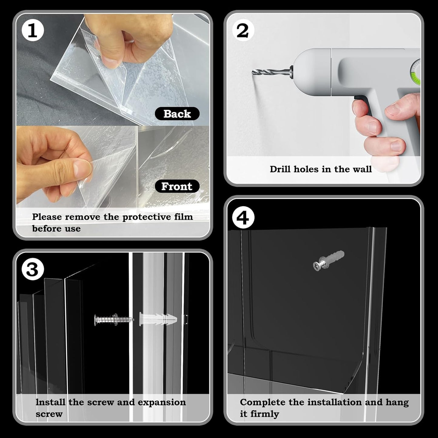 Acrylic Brochure Pamphlet Holder